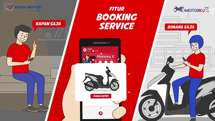 Cara Booking Service Motor Honda Online