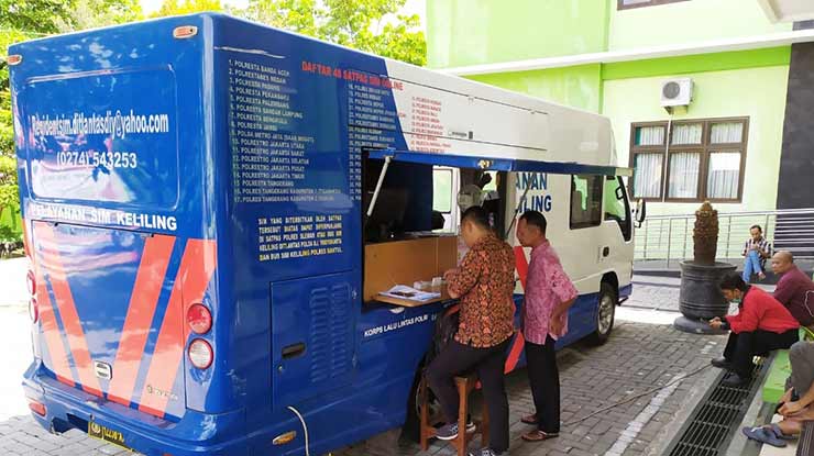 Jam Operasional SIM Keliling Bandar Lampung