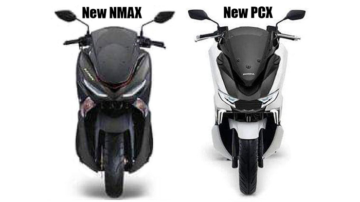 Spesifikasi Yamaha NMAX dan Honda PCX