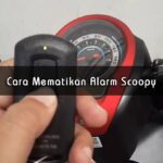 Cara Mematikan Alarm Scoopy