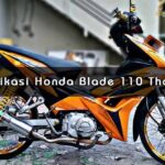 Modifikasi Honda Blade 110 Thailook