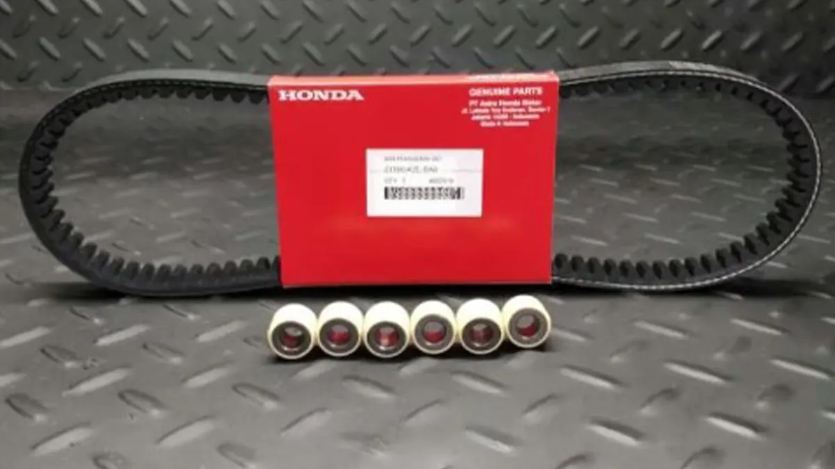 Tabel Ukuran V Belt Semua Motor Matic Honda